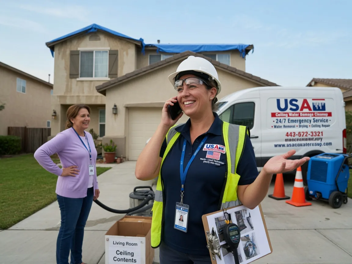 Ceiling Water Damage Restoration Chrisman, IL FAQs